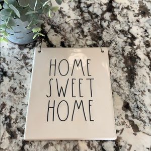 Rae Dunn wall plaque Home Sweet Home